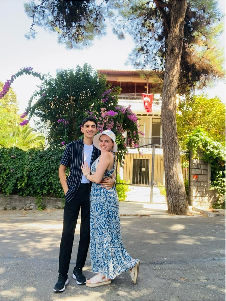 Çağla ve Yusuf'tan bir kare